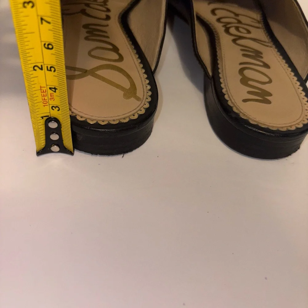 Sam Edelman Black Slip-On Loafers - Picture 10 of 11